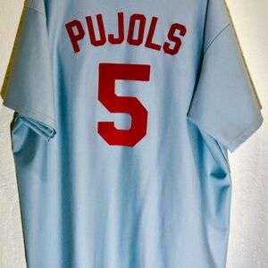 Authentic St. Louis Cardinal baseball Jersey - Albert Pujols men’s size 52 XXL